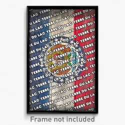 Terre du Lac Missouri Poster (MO City Souvenir 11x17 Town Print)
