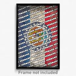 Hermann Missouri Poster (MO City Souvenir 11x17 Town Print)