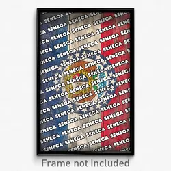 Seneca Missouri Poster (MO City Souvenir 11x17 Town Print)
