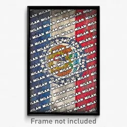 Milan Missouri Poster (MO City Souvenir 11x17 Town Print)