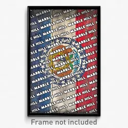 Marble Hill Missouri Poster (MO City Souvenir 11x17 Town Print)