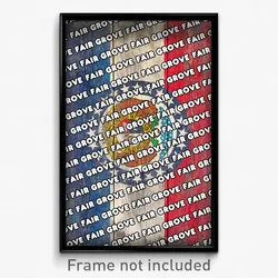 Fair Grove Missouri Poster (MO City Souvenir 11x17 Town Print)