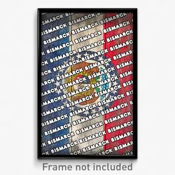 Bismarck Missouri Poster (MO City Souvenir 11x17 Town Print)