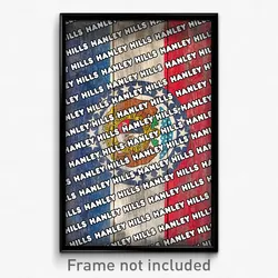 Hanley Hills Missouri Poster (MO City Souvenir 11x17 Town Print)