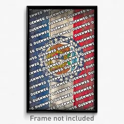 Duenweg Missouri Poster (MO City Souvenir 11x17 Town Print)