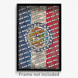 Rich Hill Missouri Poster (MO City Souvenir 11x17 Town Print)
