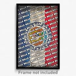 Belle Missouri Poster (MO City Souvenir 11x17 Town Print)