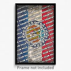 Country Club Hills Missouri Poster (MO City Souvenir 11x17 Town Print)