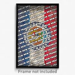 New Franklin Missouri Poster (MO City Souvenir 11x17 Town Print)