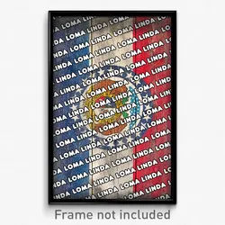 Loma Linda Missouri Poster (MO City Souvenir 11x17 Town Print)