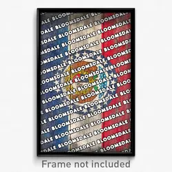 Bloomsdale Missouri Poster (MO City Souvenir 11x17 Town Print)