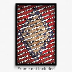 Augusta Arkansas Poster (AR City Souvenir 11x17 Town Print)