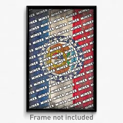Miner Missouri Poster (MO City Souvenir 11x17 Town Print)