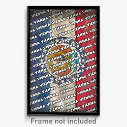 Vienna Missouri Poster (MO City Souvenir 11x17 Town Print)