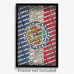 Orrick Missouri Poster (MO City Souvenir 11x17 Town Print)