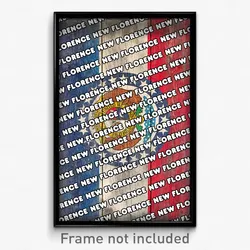 New Florence Missouri Poster (MO City Souvenir 11x17 Town Print)