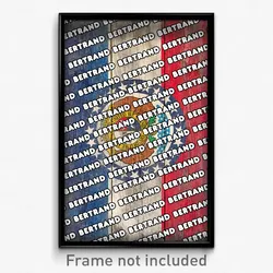 Bertrand Missouri Poster (MO City Souvenir 11x17 Town Print)