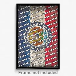 Alba Missouri Poster (MO City Souvenir 11x17 Town Print)