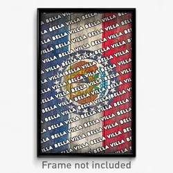 Bella Villa Missouri Poster (MO City Souvenir 11x17 Town Print)