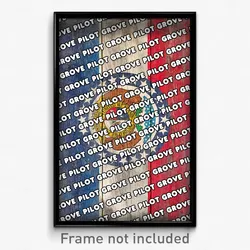 Pilot Grove Missouri Poster (MO City Souvenir 11x17 Town Print)