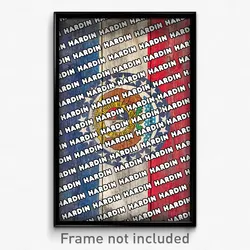 Hardin Missouri Poster (MO City Souvenir 11x17 Town Print)