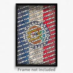 Fairfax Missouri Poster (MO City Souvenir 11x17 Town Print)