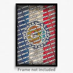 Shoal Creek Drive Missouri Poster (MO City Souvenir 11x17 Town Print)