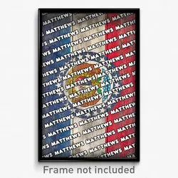 Matthews Missouri Poster (MO City Souvenir 11x17 Town Print)