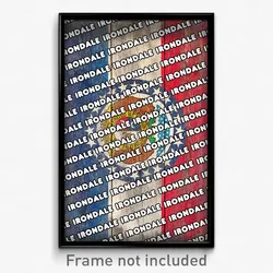 Irondale Missouri Poster (MO City Souvenir 11x17 Town Print)
