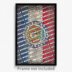 Morrisville Missouri Poster (MO City Souvenir 11x17 Town Print)