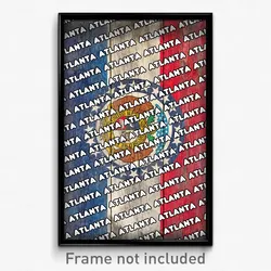 Atlanta Missouri Poster (MO City Souvenir 11x17 Town Print)