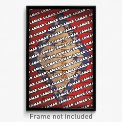 Lamar Arkansas Poster (AR City Souvenir 11x17 Town Print)