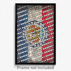 Ridgeway Missouri Poster (MO City Souvenir 11x17 Town Print)