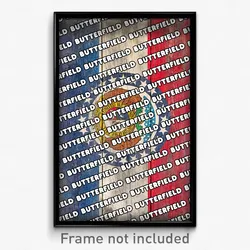 Butterfield Missouri Poster (MO City Souvenir 11x17 Town Print)