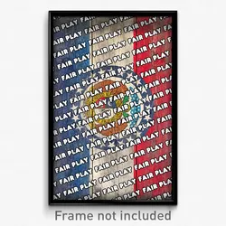 Fair Play Missouri Poster (MO City Souvenir 11x17 Town Print)