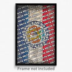 Delta Missouri Poster (MO City Souvenir 11x17 Town Print)