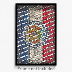 New Melle Missouri Poster (MO City Souvenir 11x17 Town Print)