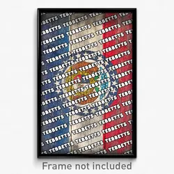 Tebbetts Missouri Poster (MO City Souvenir 11x17 Town Print)