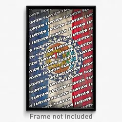 Fairview Missouri Poster (MO City Souvenir 11x17 Town Print)