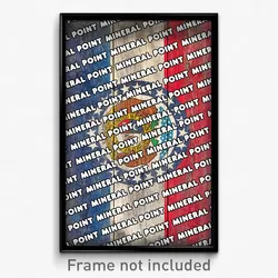 Mineral Point Missouri Poster (MO City Souvenir 11x17 Town Print)