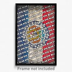 Blue Eye Missouri Poster (MO City Souvenir 11x17 Town Print)