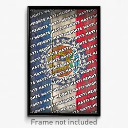 Hayti Heights Missouri Poster (MO City Souvenir 11x17 Town Print)