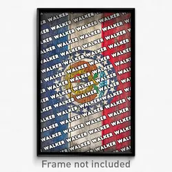 Walker Missouri Poster (MO City Souvenir 11x17 Town Print)