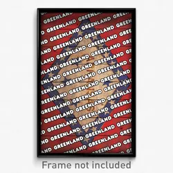 Greenland Arkansas Poster (AR City Souvenir 11x17 Town Print)