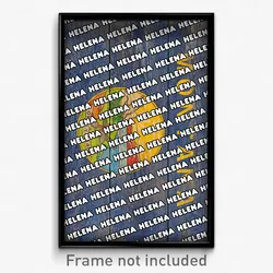 Helena Montana Poster (MT City Souvenir 11x17 Town Print)