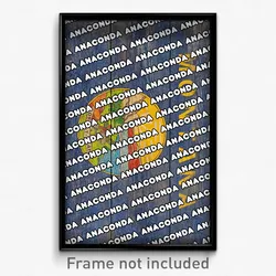 Anaconda Montana Poster (MT City Souvenir 11x17 Town Print)