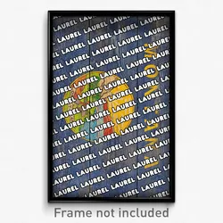 Laurel Montana Poster (MT City Souvenir 11x17 Town Print)