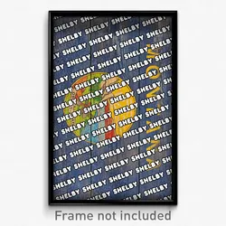 Shelby Montana Poster (MT City Souvenir 11x17 Town Print)
