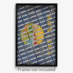 Deer Lodge Montana Poster (MT City Souvenir 11x17 Town Print)
