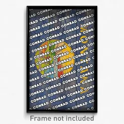 Conrad Montana Poster (MT City Souvenir 11x17 Town Print)